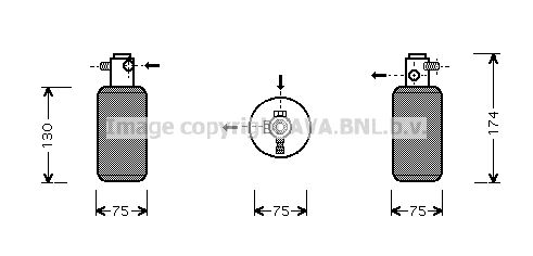 AVA QUALITY COOLING Kuivain, ilmastointilaite MSD291